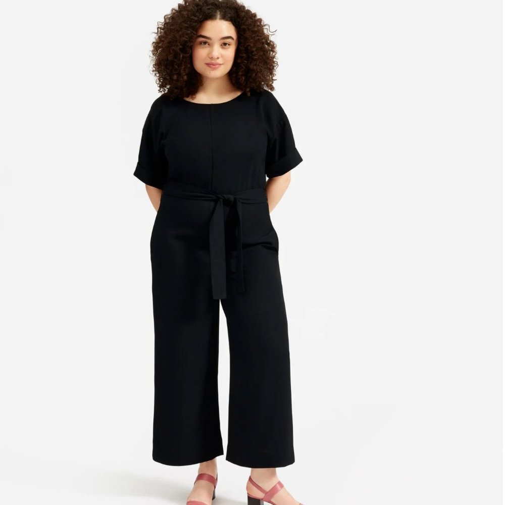 Everlane Black Jumpsuit